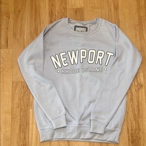 Pacifica Light Blue Newport RI Crew Sweatshirt